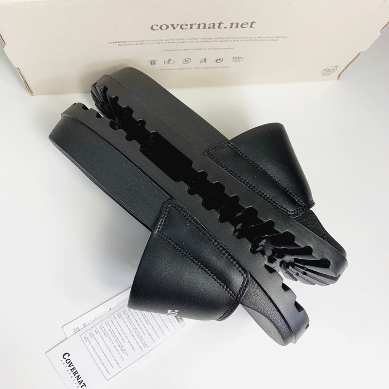 Dép Covernat Authentic Logo Slide Chính Hãng Hàn Quốc