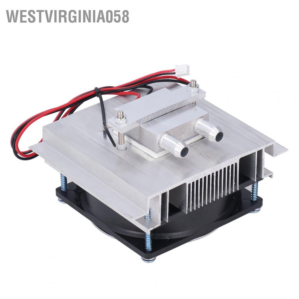 Westvirginia058 Westvirginia058 Refrigeration Cooler Semiconductor Water Cooling System Set Kit for Equipment DC 12V 6A