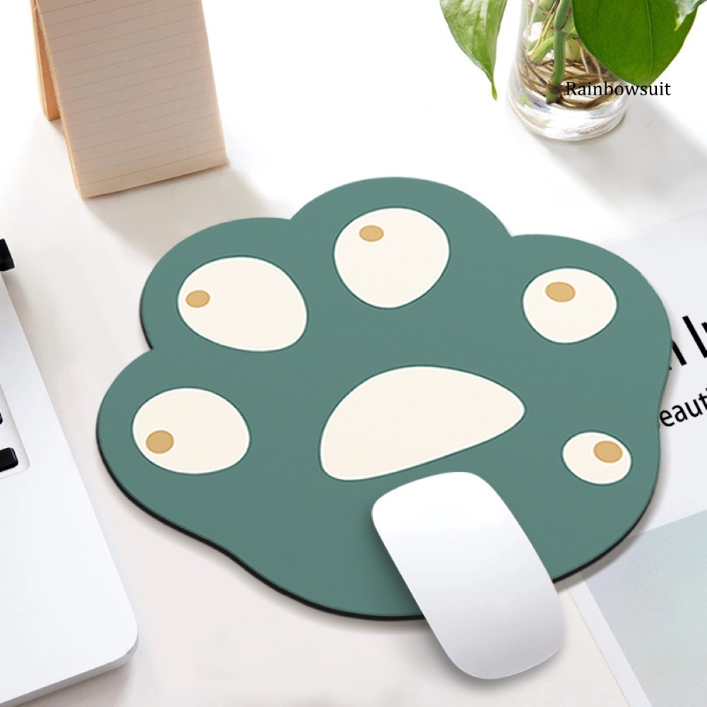 Miếng Lót Chuột Chống Trượt Hình Chân Mèo Dễ Thương