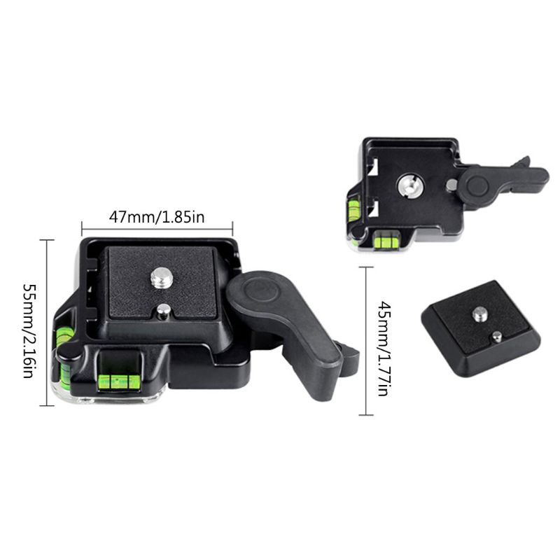 Tấm Tháo Lắp Nhanh QR-40 QR40 Cho Chân Máy Ảnh DSLR