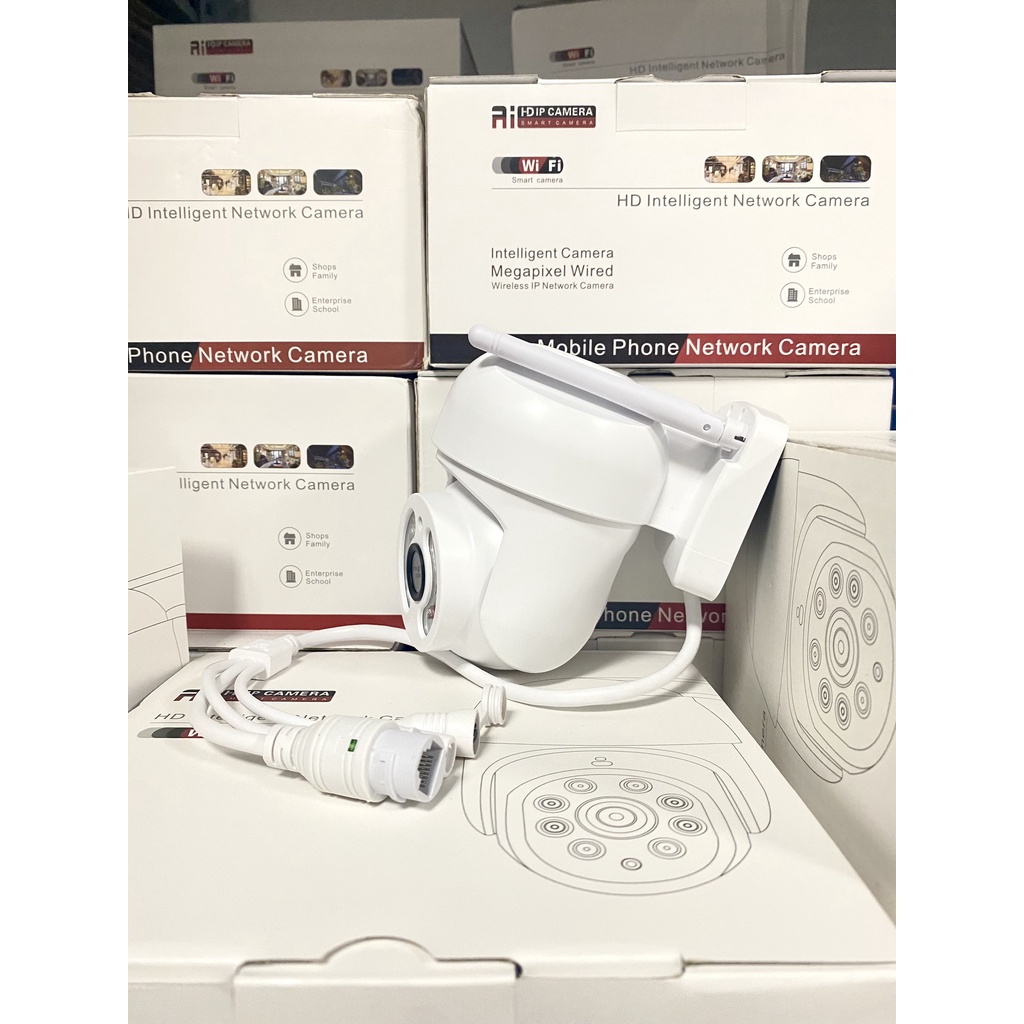 Camera IP WIFI PTZ Ngoài Trời Carecam 15HS300 xoay 360 độ FullHD - XEM ĐÊM CÓ MÀU