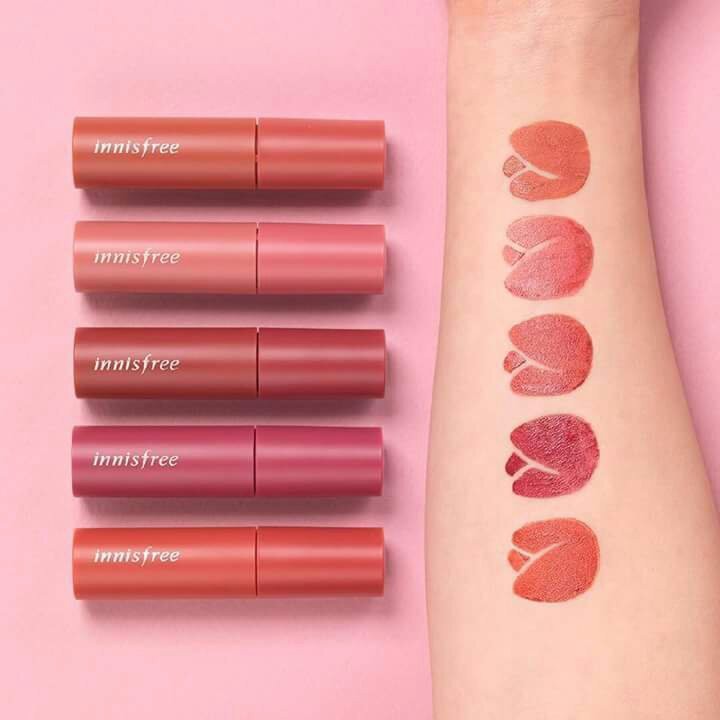 Son tint siêu lì mới nhất Innisfree Vivid Cotton Ink