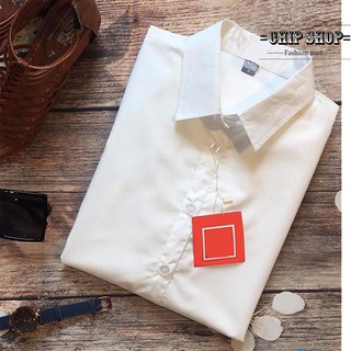áo sơ mi nữ dài tay vải cotton lụa mềm mịn