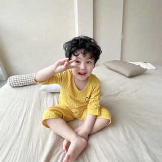 Bộ đồ ngủ thời trang mùa hè đáng yêu dành cho bé trai