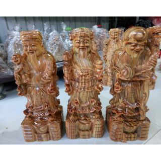 tam Đa Phúc lộc thọ gỗ huyết long