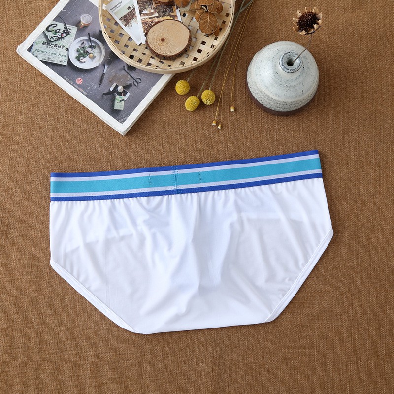 [free ship 50k + che tên đơn hàng] QUẦN LÓT NAM TAM GIÁC THUN LẠNH  (HÌNH THẬT)