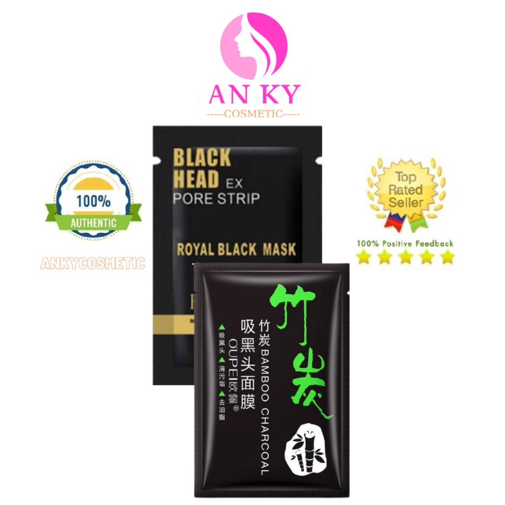 Mặt Nạ Lột Mụn Đầu Đen Ở Mũi Chiết Xuất Than Tre