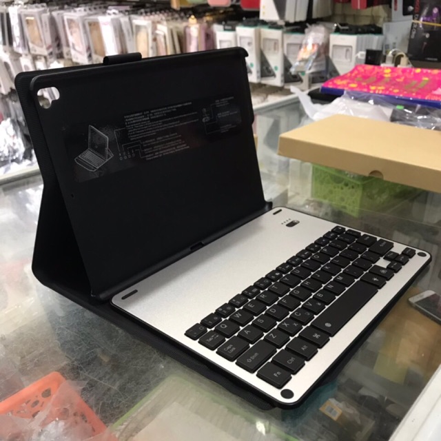 Bao da bàn phím nhôm Bluetooth Cho IPad Air Smart Keyboard Case xịn đẹp tiện dụng