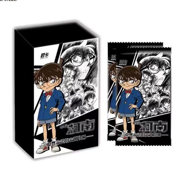 Pack ảnh thẻ CONAN THÁM TỬ LỪNG DANH set card gacha nhân phẩm anime chibi
