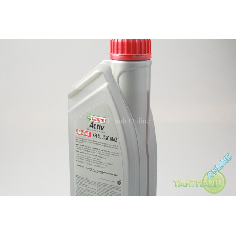 Nhớt xe số Castrol Activ 4T 20w40 1 lít