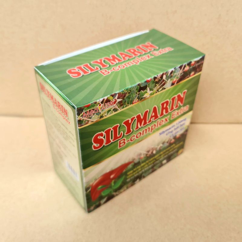 BỔ GAN MÁT GAN GIẢI ĐỘC GAN SILYMARIN 120mg tăng cường chức năng gan Hộp 100 viên