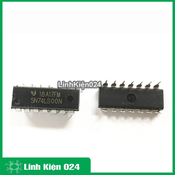 Chíp 74LS00 Quad 2-input NAND Gate DIP14