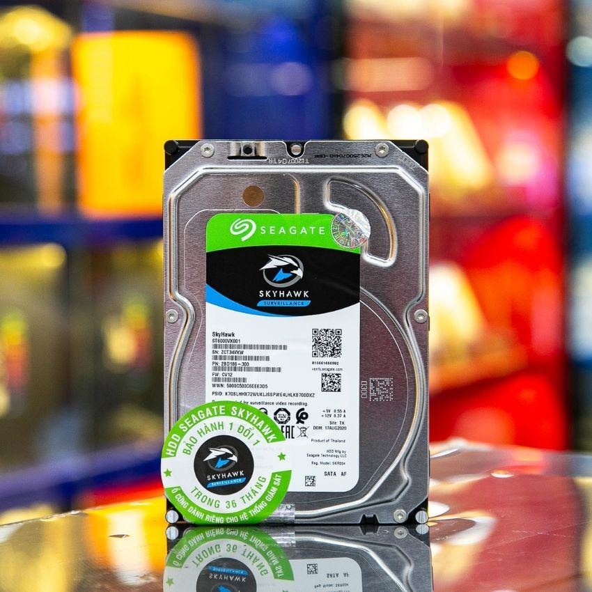 Ổ cứng gắn trong HDD Seagate SkyHawk 4TB 3.5 inch 5900RPM, SATA3 6GB/s