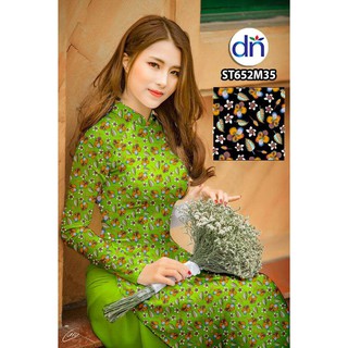 Vải in áo dài 3D