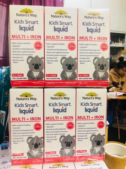Nature's Way Kids Smart Liquid Multi + Iron
