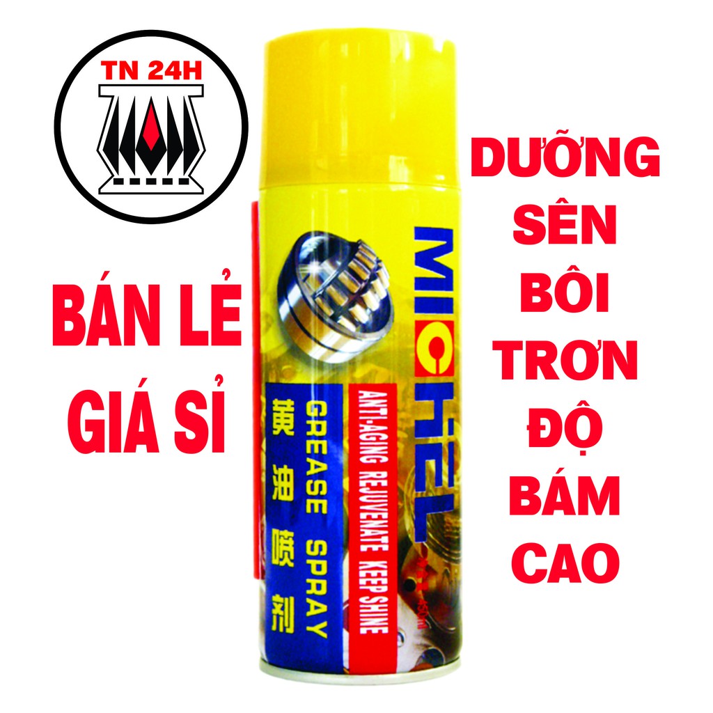 Dưỡng sên ĐỘ BÁM CAO dạng xịt MICHEL 450ML