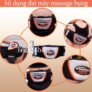Đai mát xa giảm mỡ bụng vibro shape