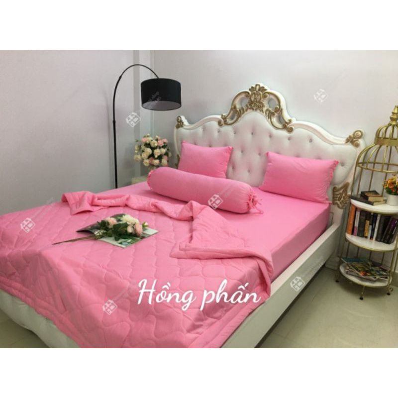 Drap ga thun lạnh một màu Hàn Quốc  không áo gối