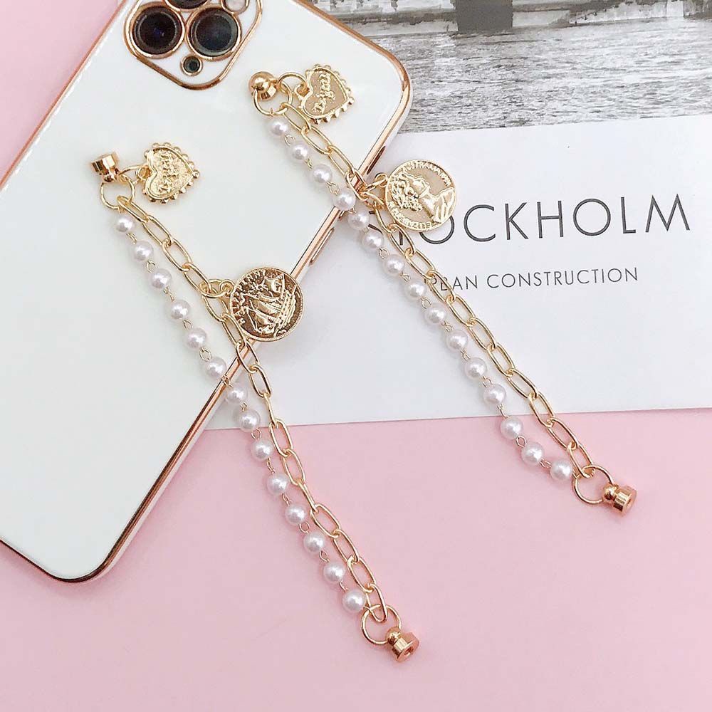 Dây xích treo điện thoại chống rơi chống thất lạc phong cách vintage