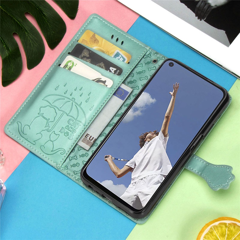 Lật Bao Da Điện Thoại Kiểu Ví Tiền Cho iphone 8 7 6 6s se 3 2 x xr xs max plus Ốp