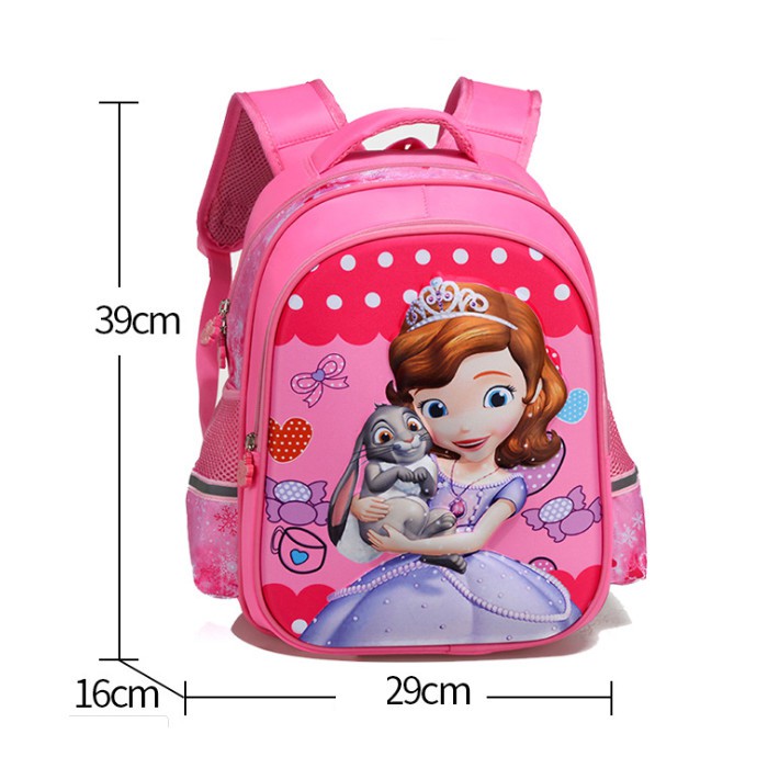 Balo bé gái công chúa Sofia 3D 5-8 tuổi