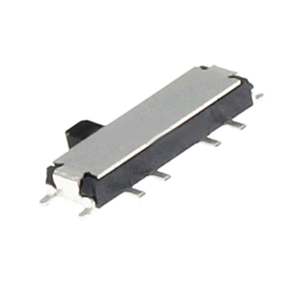 PISTA Set 50 Công Tắc Gạt 8 Pin 3 Vị Trí SMD Tay Cầm Màu Đen