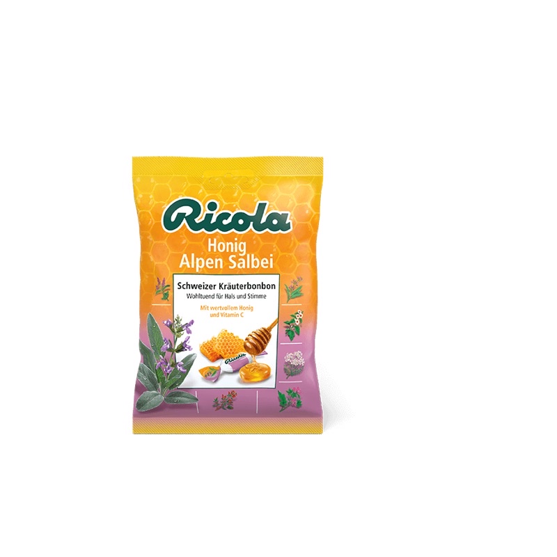 Kẹo ngậm RICOLA ĐỨC gói 75g