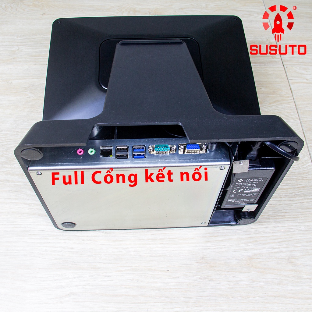Máy POS bán hàng SC-114 (J1900, 4G DDR RAM, 64G SSD, 14 inch, Black, 1 màn) | BigBuy360 - bigbuy360.vn