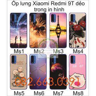 Ốp lưng Xiaomi Redmi 9T dẻo in hình đẹp