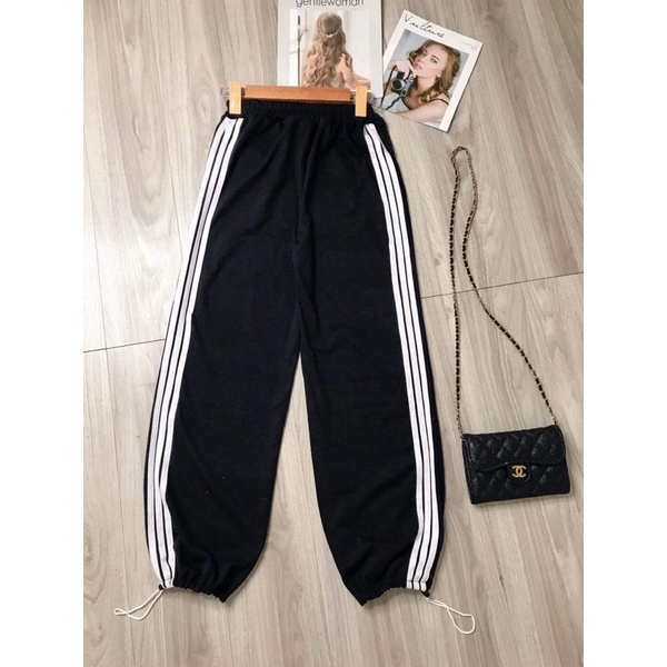 Quần 3 sọc rút gấu TC6