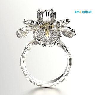 Nhẫn Nữ Đính Đá Sang Trọng Thời Trang