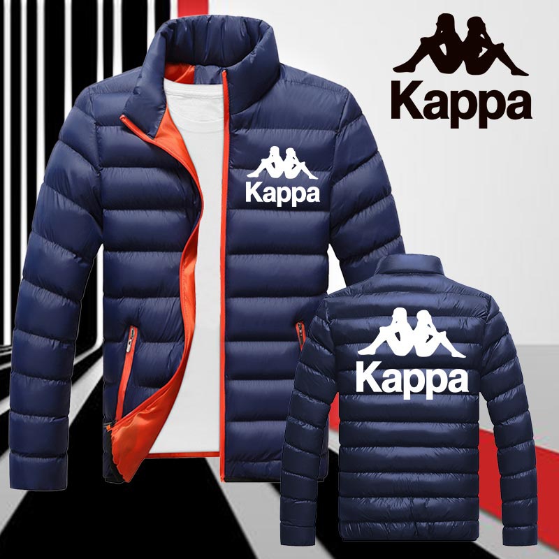 Mới Áo Khoác Phao Kappa Khóa Kéo Thời Trang Thu Đông Cho Nam