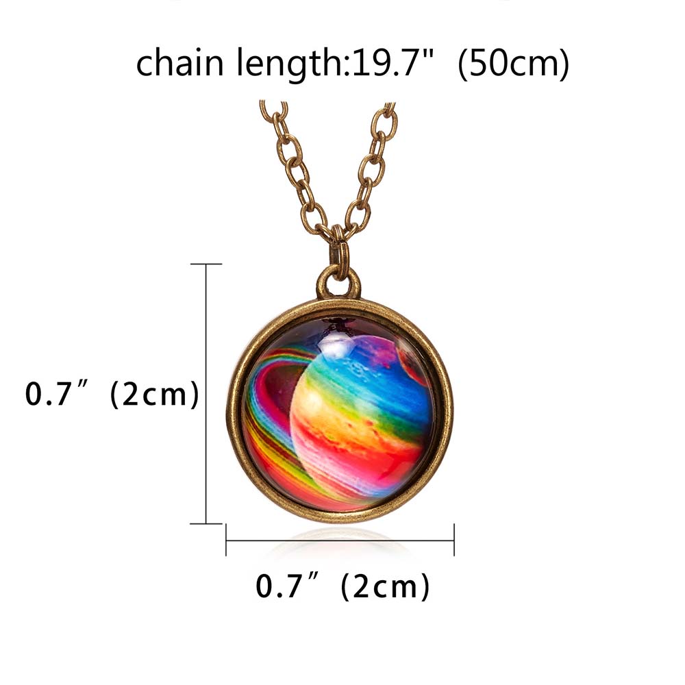 Dây Chuyền Hai Mặt Hình Các Hành Tinh Trong Các Hành Tinh