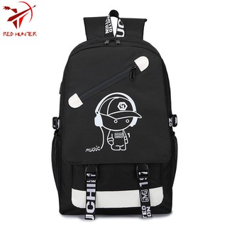 (HÀNG CÓ SẴN SỐ LƯỢNG LỚN)Balo thời trang nam nữ dạ quang phát sáng khi trời tối