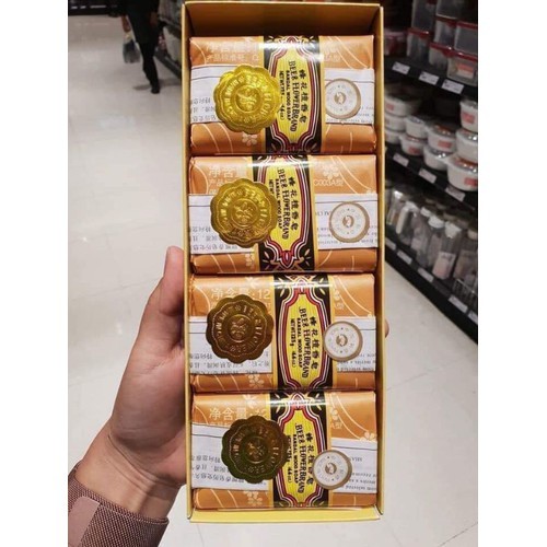 Lốc 4 Xà Bông Trầm Con Ong Bee Flower Brand - BX2385