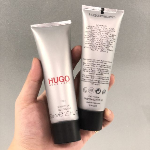 [ Chuẩn Auth- Giá tốt] Sữa tắm nước hoa Nam Hugo Boss  iced 50ml