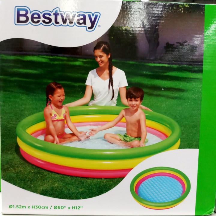 Bể bơi 3 màu Bestway 51103