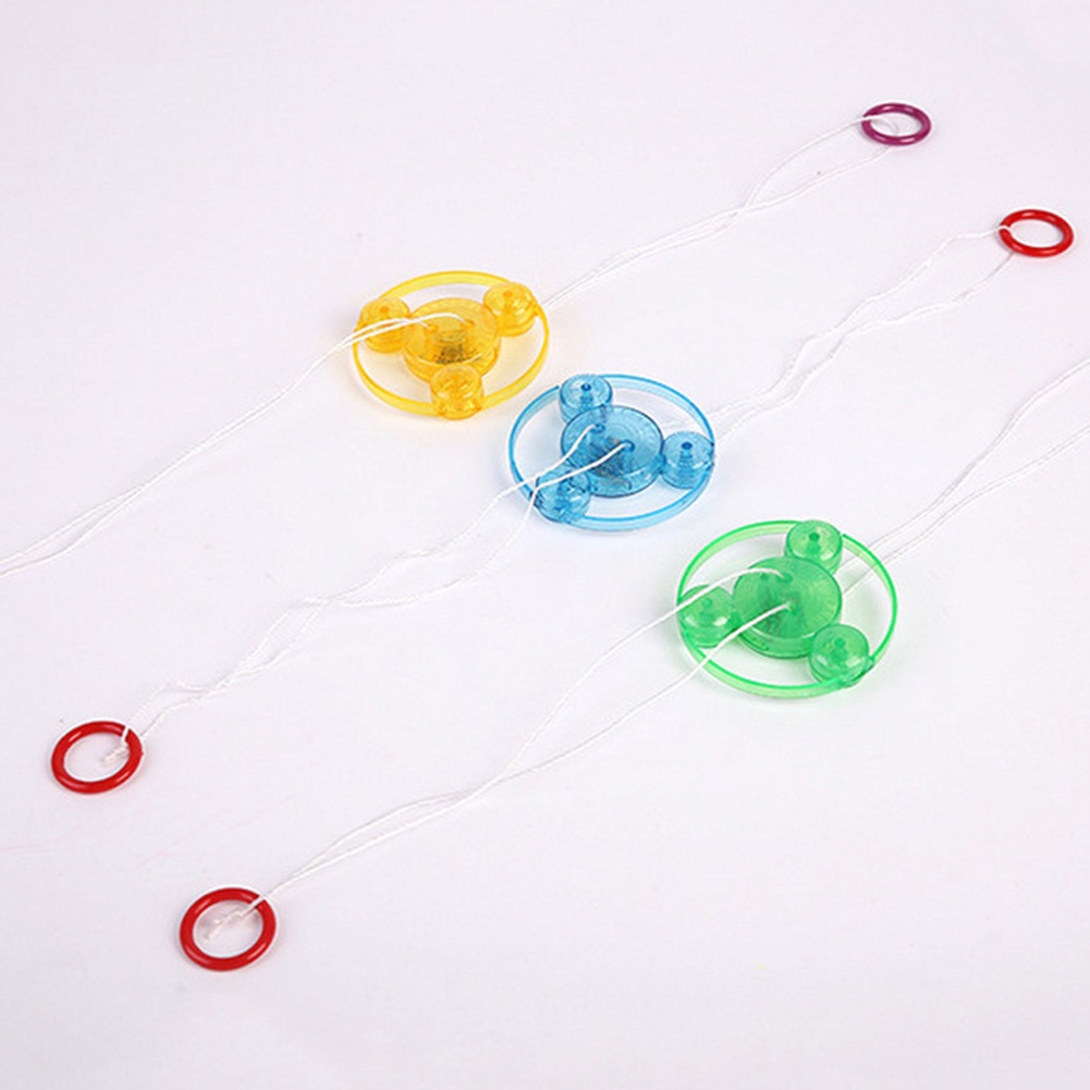 Đồ Chơi Đĩa Bay Bằng Nhựa Có Đèn LED Nhiều Màu Sắc Dành Cho Trẻ Em