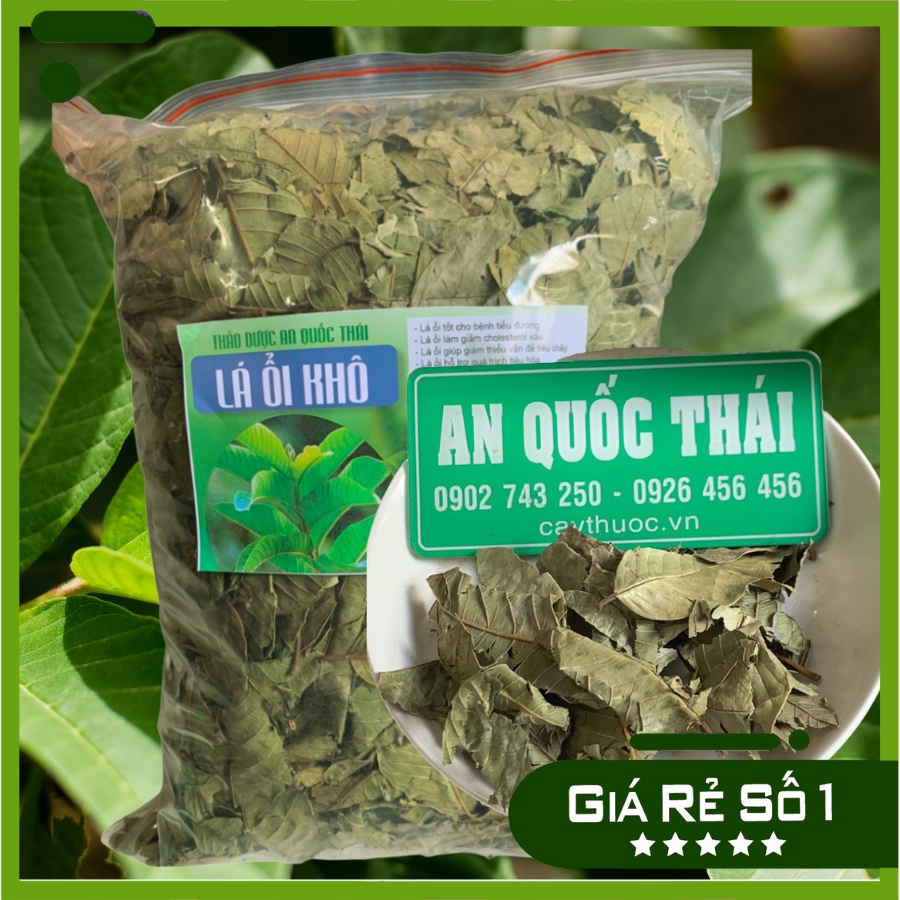 Lá Ổi Khô 1kg, Lá Ổi Non Nguyên Chất, Giúp Giảm Cân, Ngừa Tiểu Đường
