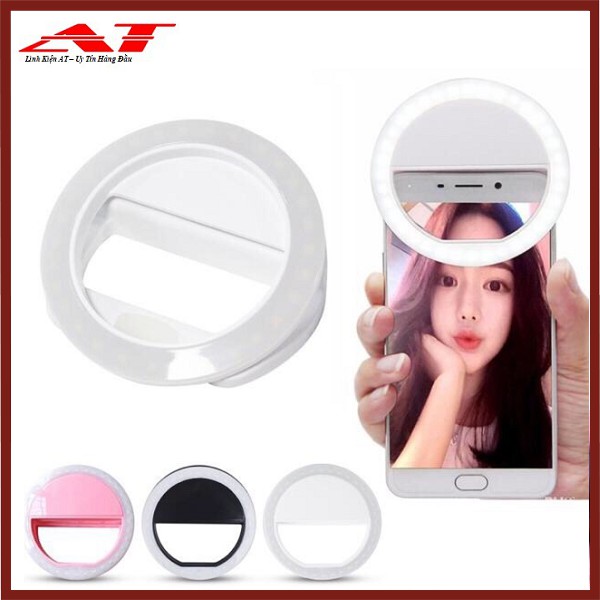 Đèn selfie Ring light cho điện thoại sạc điện TẶNG KÈM DÂY SẠC