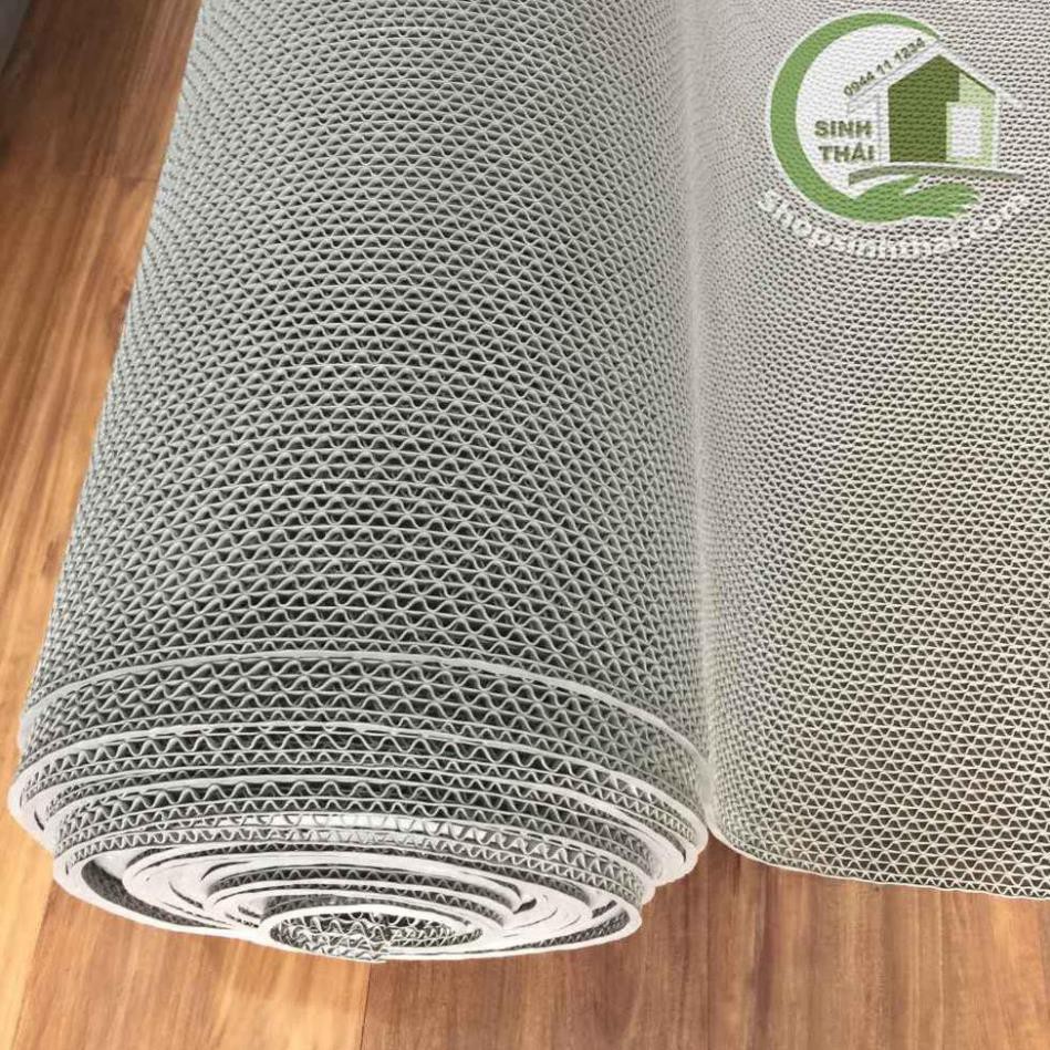 Thảm nhựa lưới chống trơn màu xám - khổ 90cm