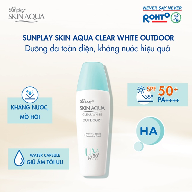 [Mã FMCGMALL -8% đơn 250K] Gel chống nắng dưỡng da khi vận động mạnh Sunplay Skin Aqua Outdoor+ SPF50+ PA++++ (30g)