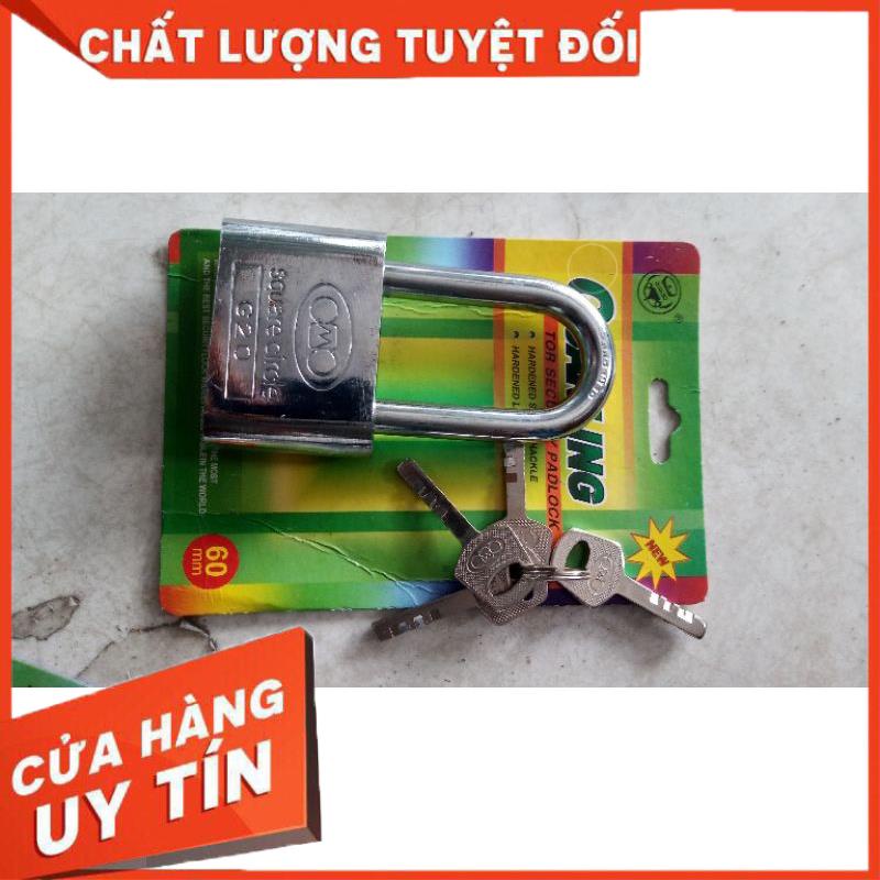 ổ khóa càng dài 60mm 4 chìa sáng đẹp