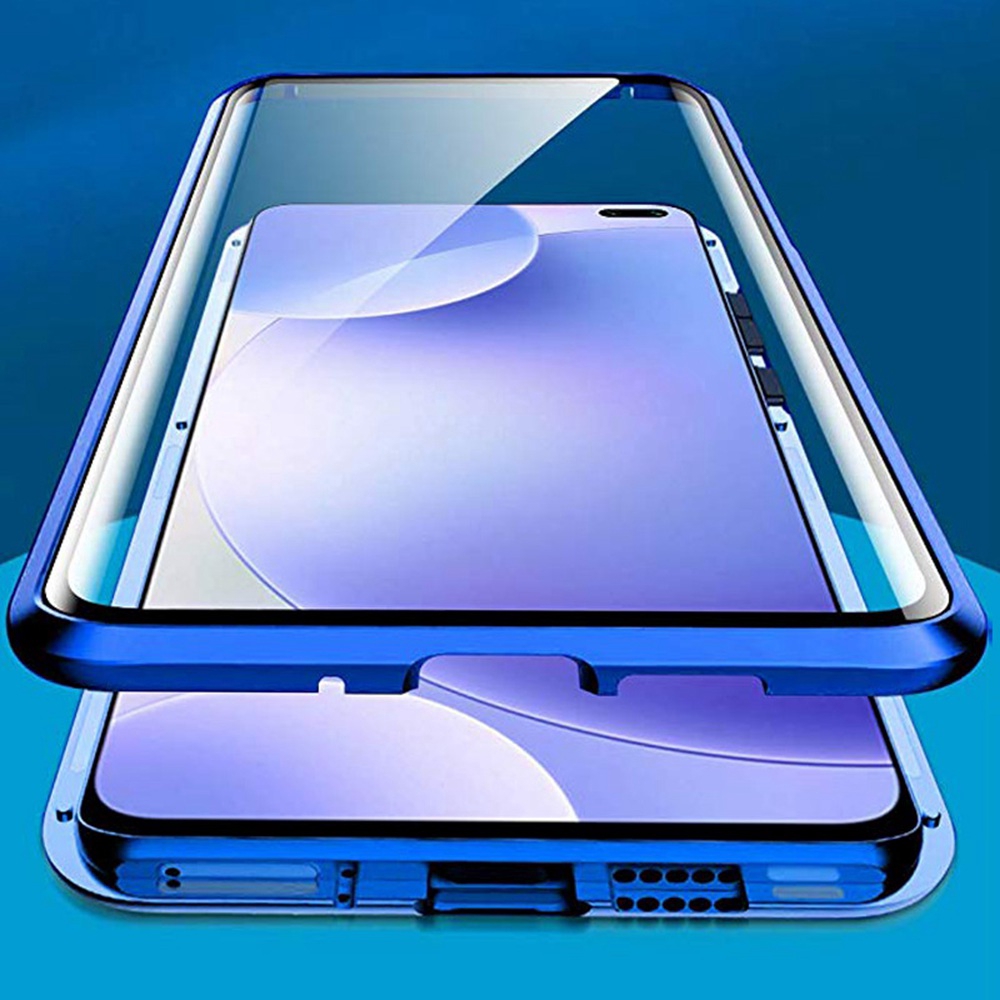 Ốp Điện Thoại Kính Cường Lực Hai Mặt Nắp Lật Nam Châm Cho Xiaomi Poco F2 Pro / X2 Redmi K30 Pro K30i 5G