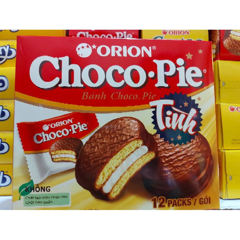 CHOCO.PIE TÌNH 396 g .Một hộp 12 cái.