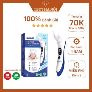 [CHÍNH HÃNG] Máy hút mũi BIOHEALTH CNXBQ - 006 máy hút điện tử đầu mềm làm sạch mũi, an toàn cho bé BẢO HÀNH 2 năm.