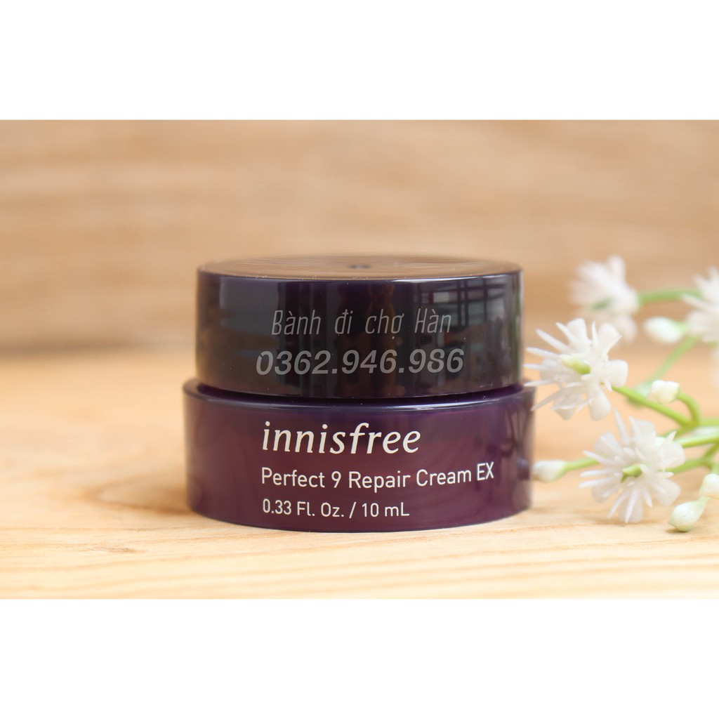 [Sample] Kem Dưỡng Da Innisfree Perfect 9 Repair Cream Ex 10ml