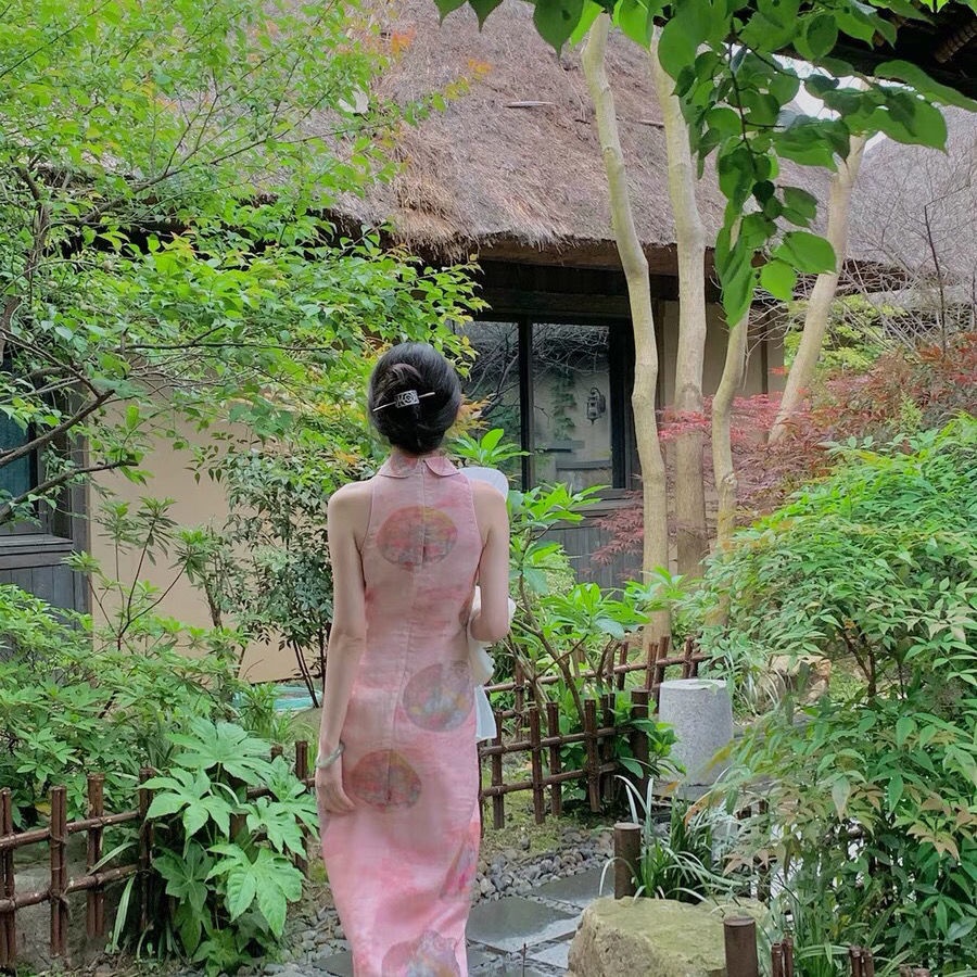 2021 mẫu mới màu hồng ngọc bích cổ điển phù hợp với mùa hè