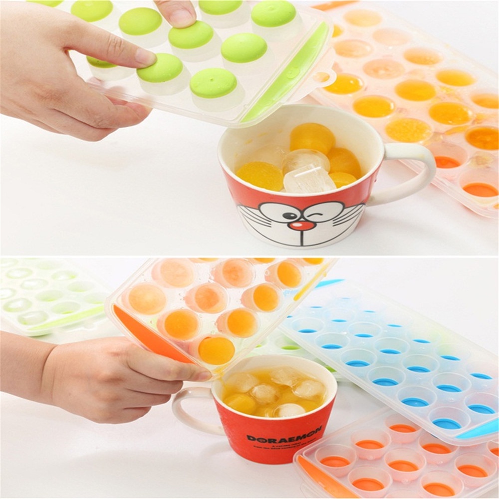 Khuôn Silicone Làm Đá Viên / Thạch / Sô Cô La Diy Tiện Dụng