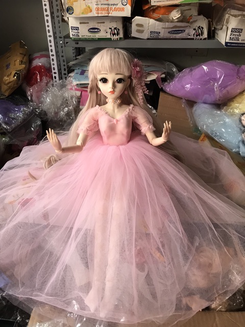 Búp bê doris 1/3 mặc váy thiết kế